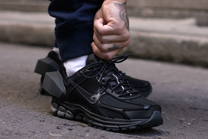A-Cold-Wall x Nike Air Zoom Vomero 5 黑色機能運動鞋