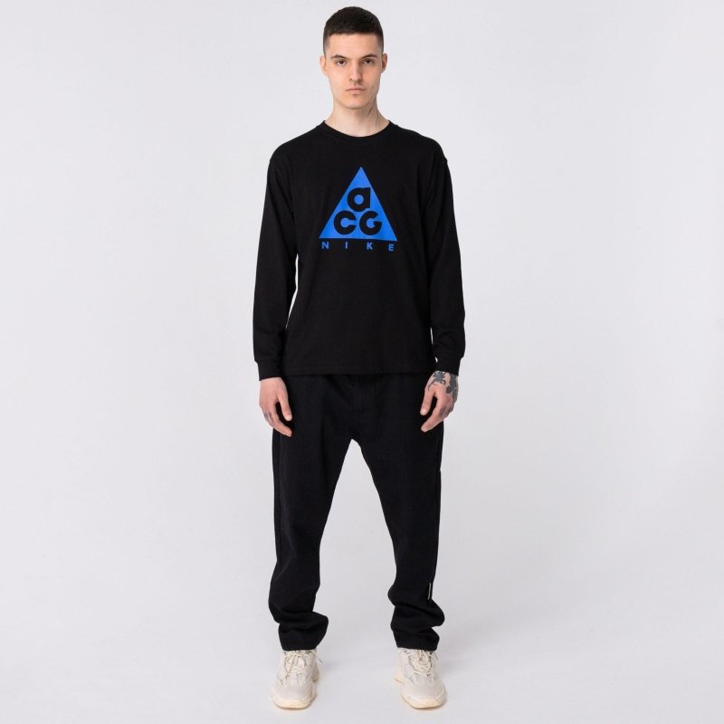 NIKE ACG 經典三角印花圓領長袖T恤 - VANASH