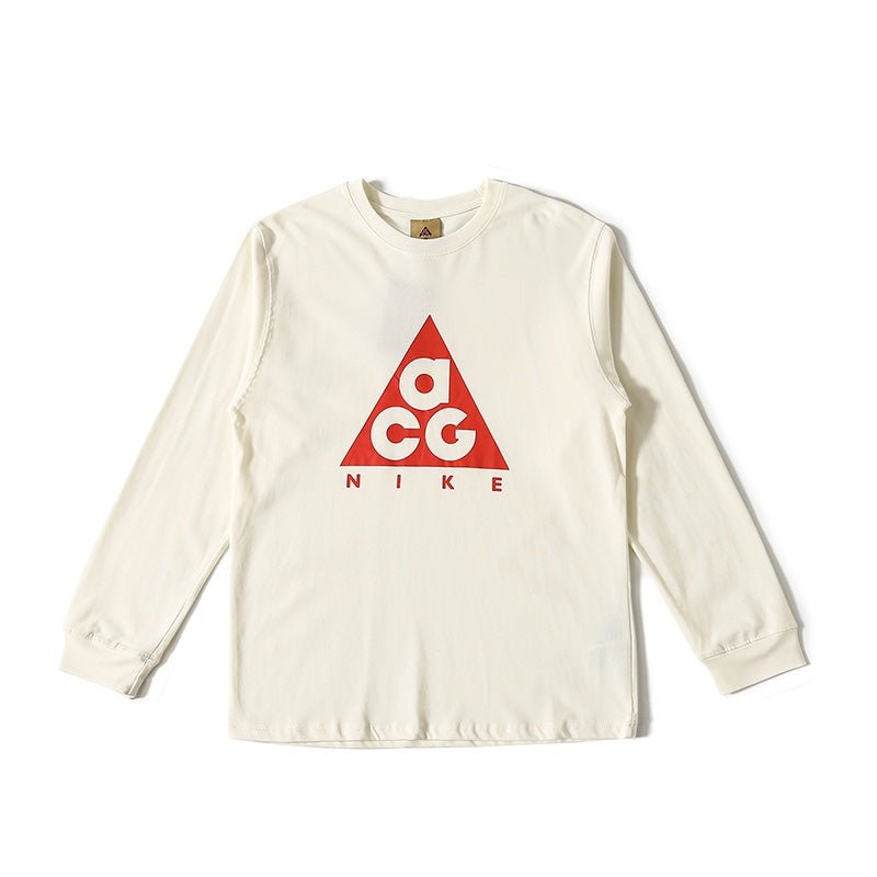 NIKE ACG 經典三角印花圓領長袖T恤 - VANASH