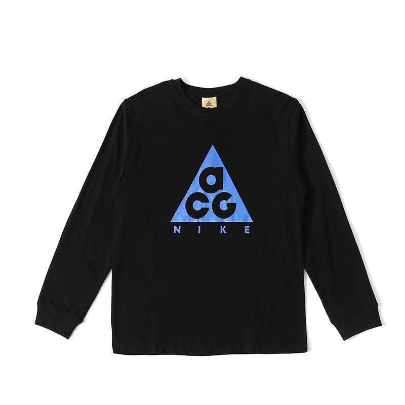 NIKE ACG 經典三角印花圓領長袖T恤 - VANASH