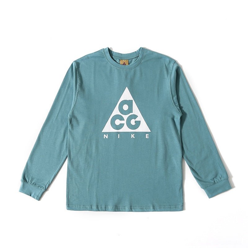 NIKE ACG 經典三角印花圓領長袖T恤 - VANASH