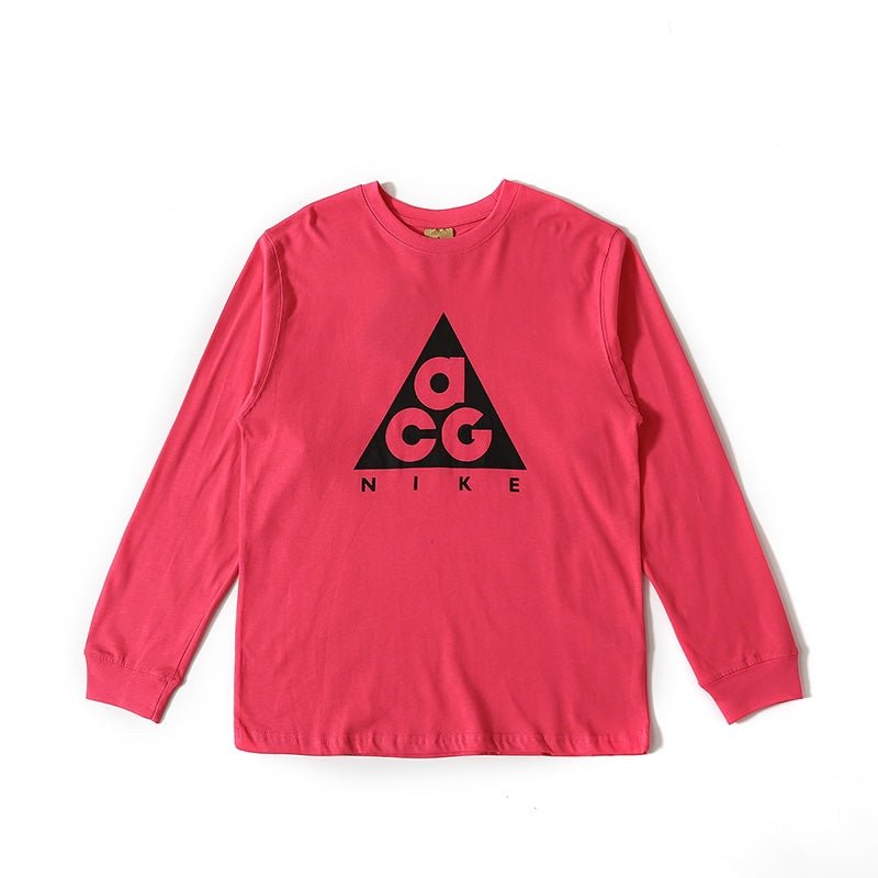 NIKE ACG 經典三角印花圓領長袖T恤 - VANASH