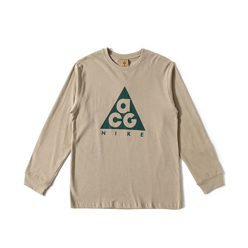 NIKE ACG 經典三角印花圓領長袖T恤 - VANASH