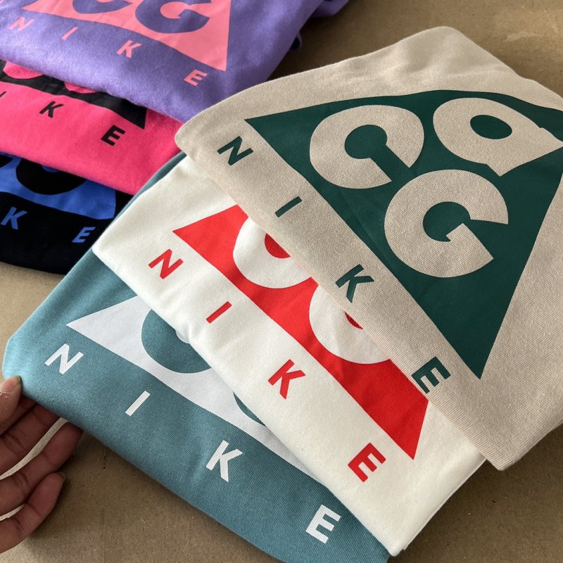 NIKE ACG 經典三角印花圓領長袖T恤 - VANASH