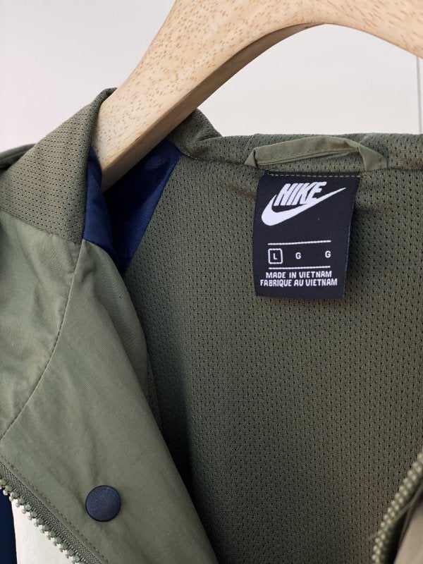 NIKE NSW SWOOSH JKT 點陣大勾勾 連帽外套風衣 男女款 DX6311-010 - VANASH