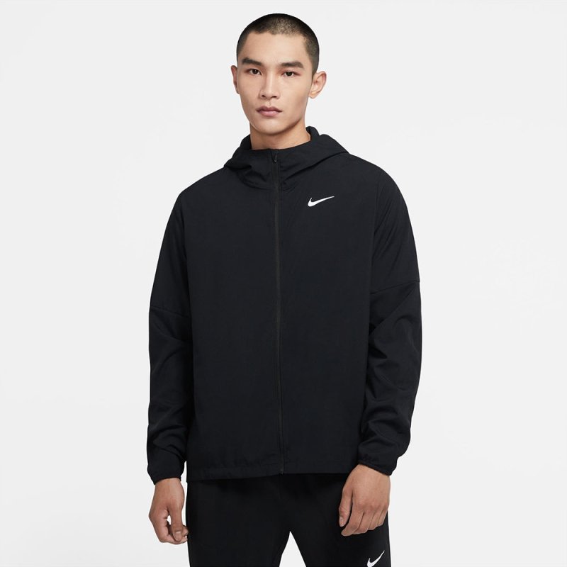 NIKE RUN DRI FLEX CU5354-010 慢跑連帽外套 - VANASH