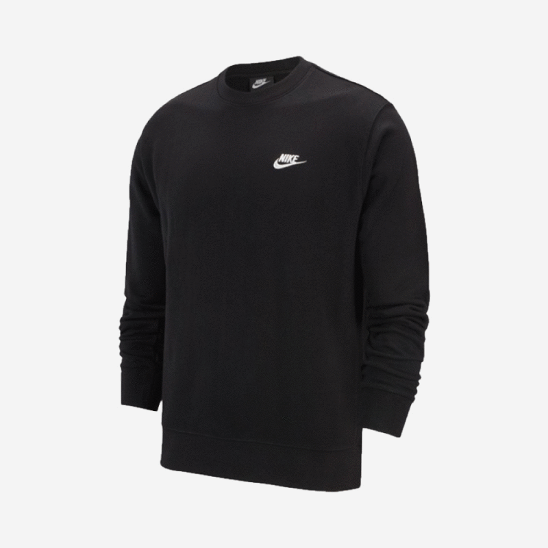 NIKE SPORTSWEAR CLUB 經典刺繡圓領衛衣 - VANASH