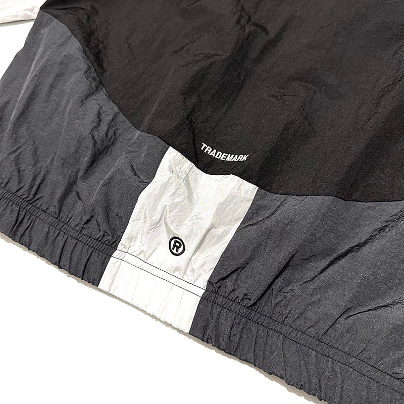 NIKE 撞色滿版SWOOSH 連帽風衣外套 DD5968-010 - VANASH