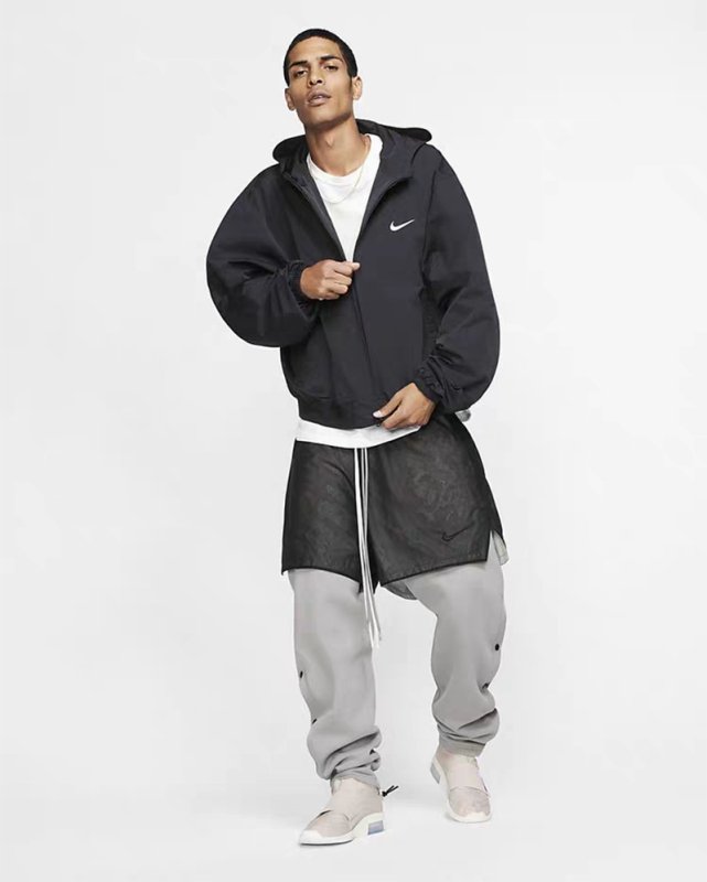 NIKE x FEAR OF GOD 梭織連帽風衣 - VANASH