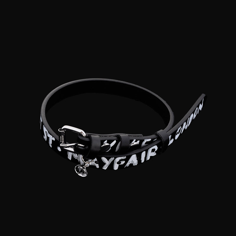 Vivienne Westwood Choker 土星球墜飾皮革項圈