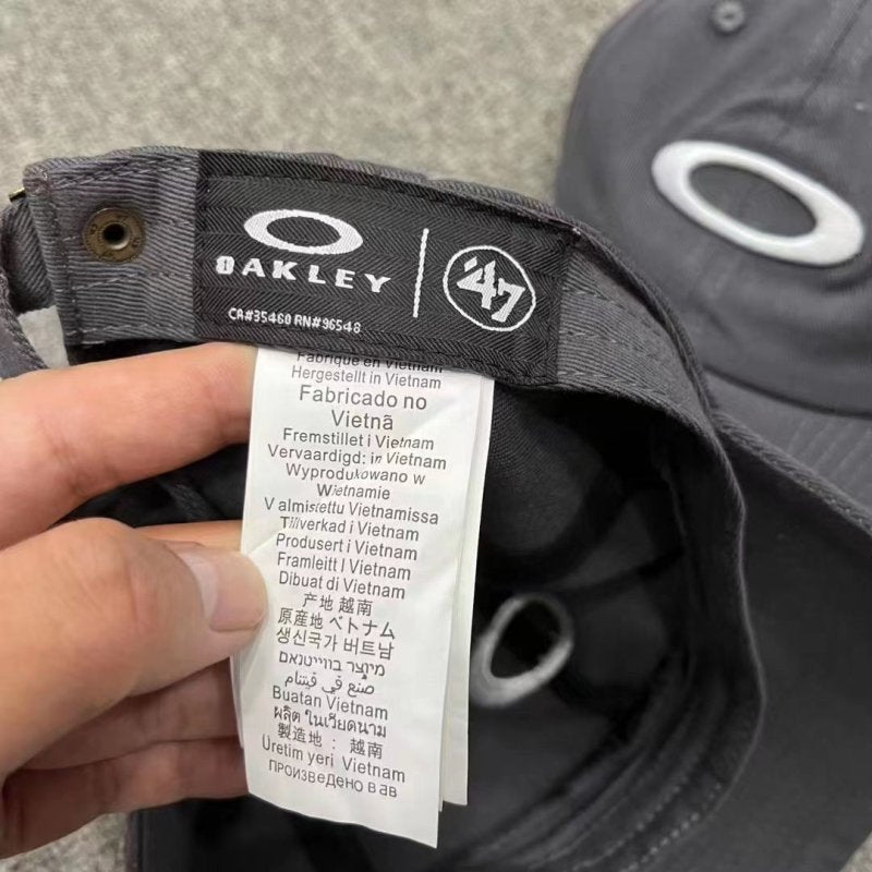 OAKLEY x 47BRAND 刺繡棒球帽 - VANASH