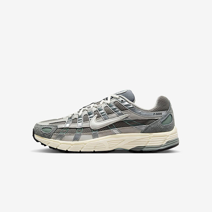 NIKE P-6000 FN7509-029 復古運動鞋-礦石灰