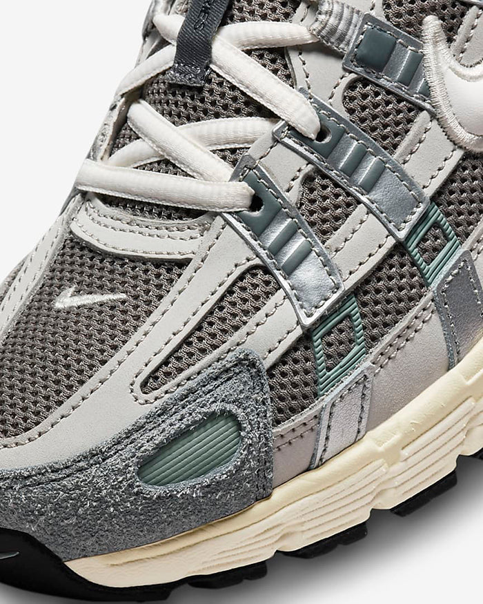 NIKE P-6000 FN7509-029 復古運動鞋-礦石灰