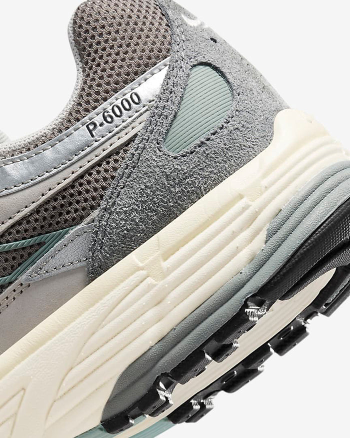 NIKE P-6000 FN7509-029 復古運動鞋-礦石灰