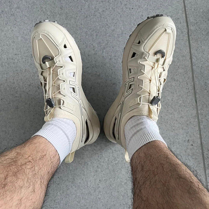 ASICS GEL-SOMOMA SE 防水機能溯溪鞋-奶油灰