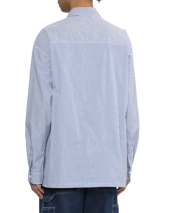 Carhartt WIP L/S Asher Shirt 輕質直條紋襯衫