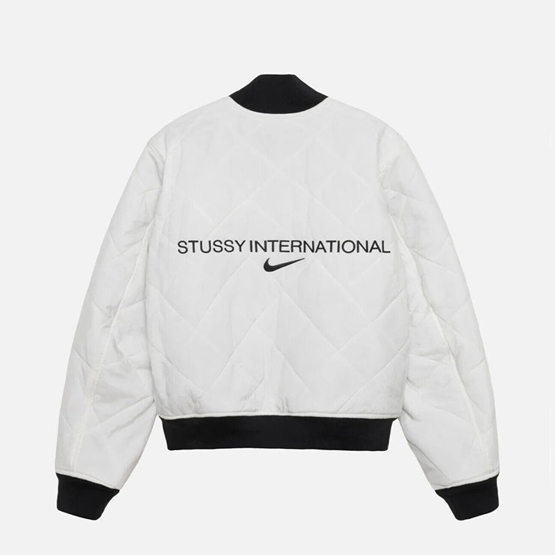 STUSSY x NIKE 聯名雙面穿衍縫鋪棉夾克