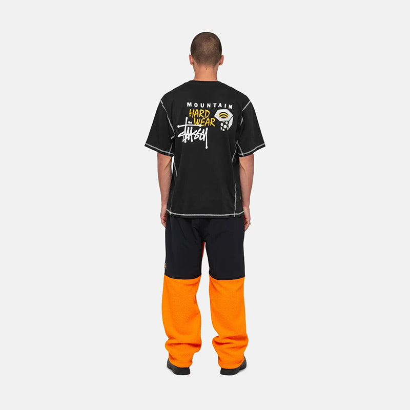 STÜSSY & MOUNTAIN HARDWEAR TEE 聯名撞色縫線短袖T恤