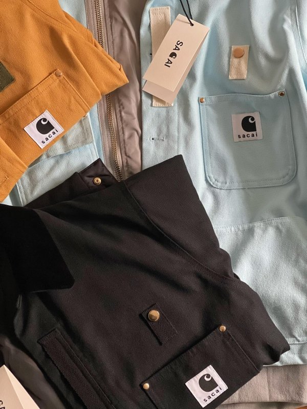SACAI X CARHARTT 卡哈特雙層結構工裝外套 - VANASH