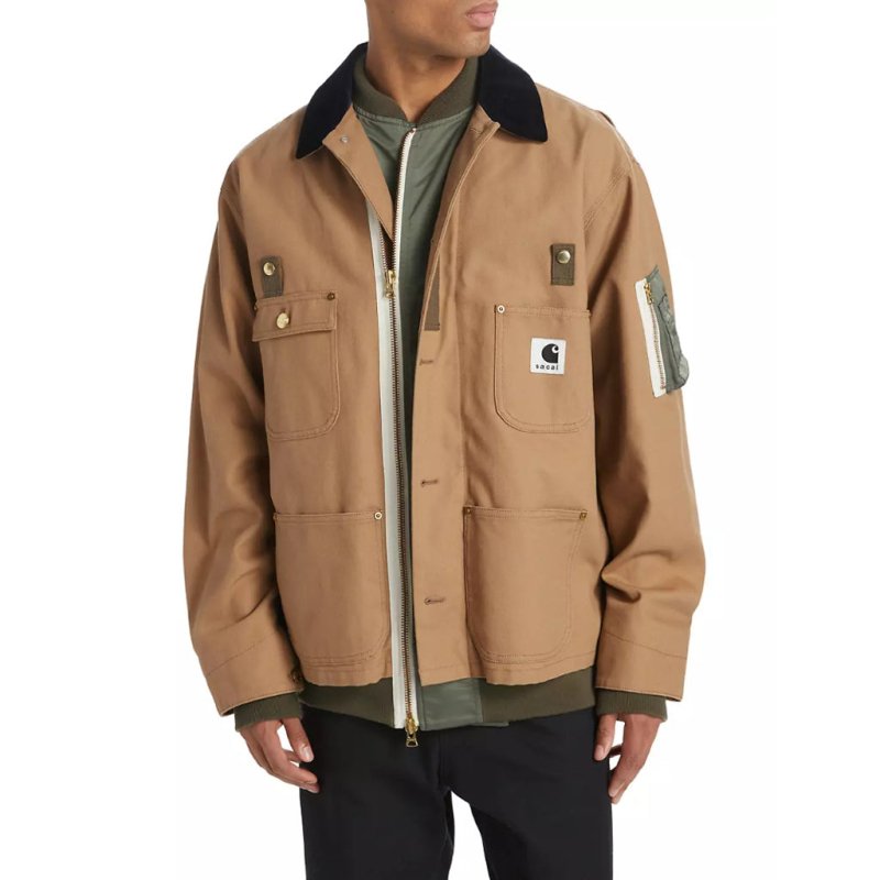 SACAI X CARHARTT 卡哈特雙層結構工裝外套 - VANASH