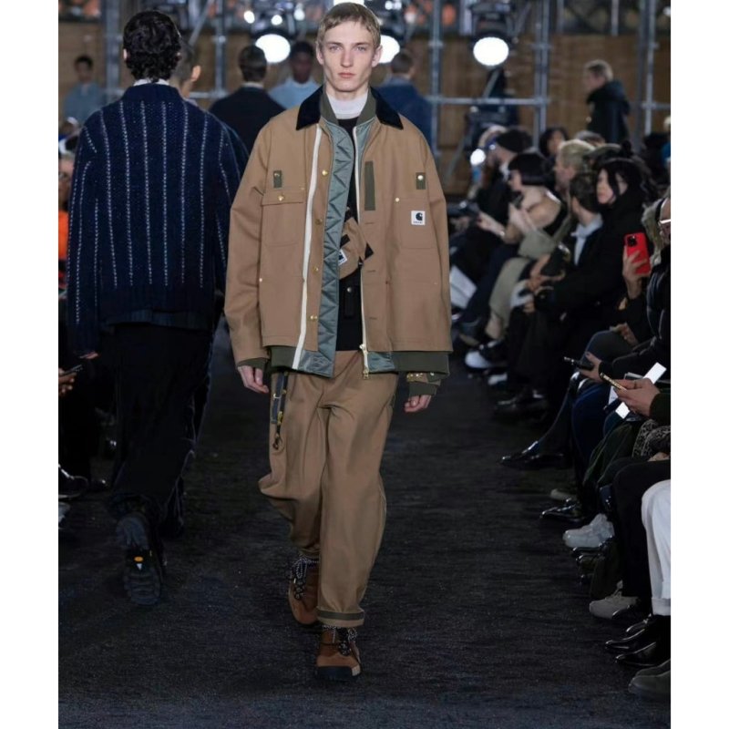 SACAI X CARHARTT 卡哈特雙層結構工裝外套 - VANASH