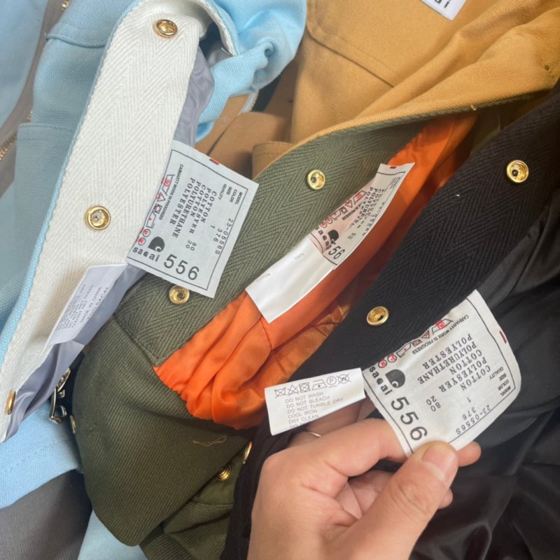 SACAI X CARHARTT 卡哈特雙層結構工裝外套 - VANASH