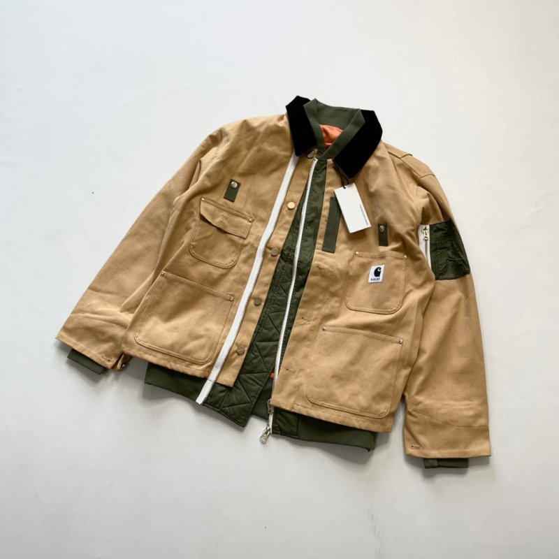 SACAI X CARHARTT 卡哈特雙層結構工裝外套 - VANASH
