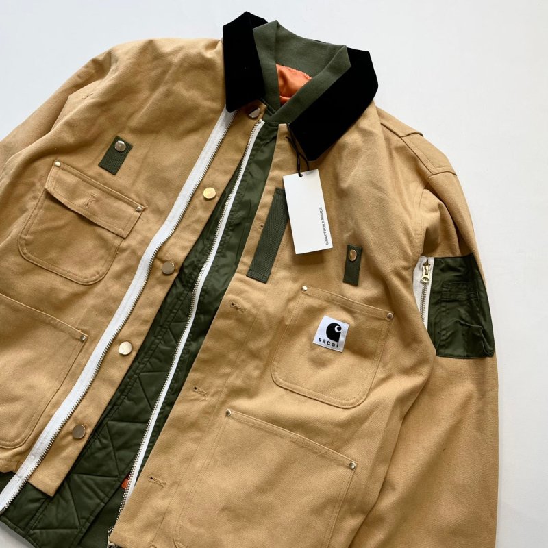 SACAI X CARHARTT 卡哈特雙層結構工裝外套 - VANASH