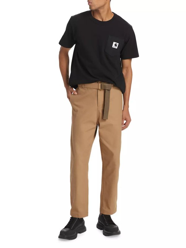SACAI x Carhartt WIP 聯名口袋短袖上衣 - VANASH