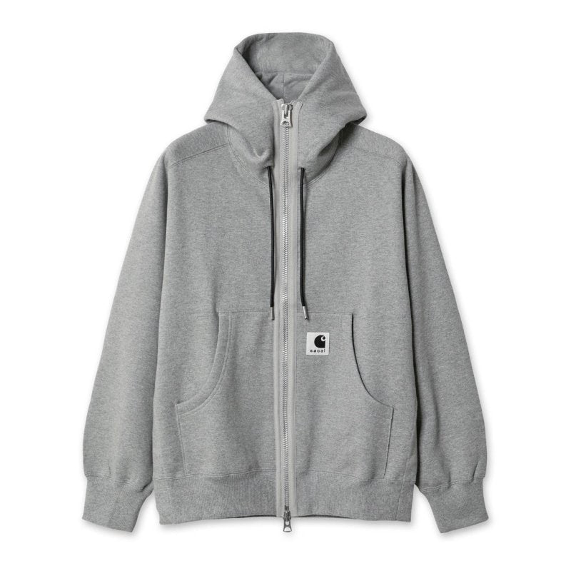 SACAI x CARHARTT WIP 卡哈特解構連帽抓絨外套 - VANASH
