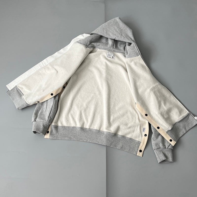 SACAI x CARHARTT WIP 卡哈特解構連帽抓絨外套 - VANASH