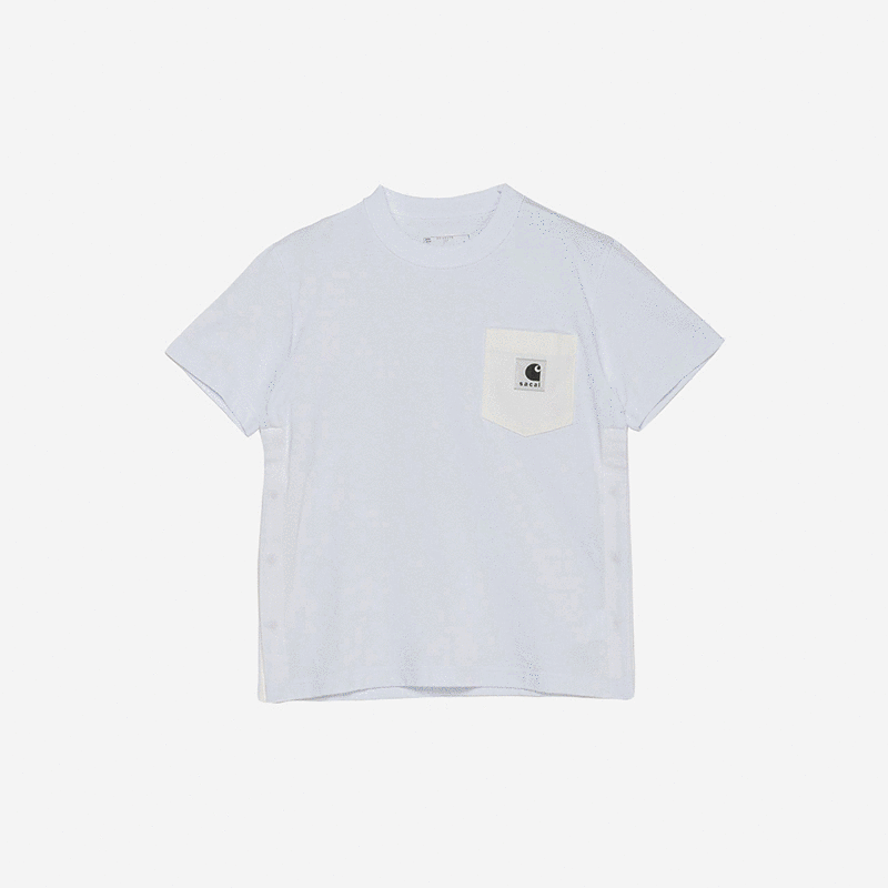 Sacai x Carhartt WIP 卡哈特聯名口袋短袖T恤 - VANASH