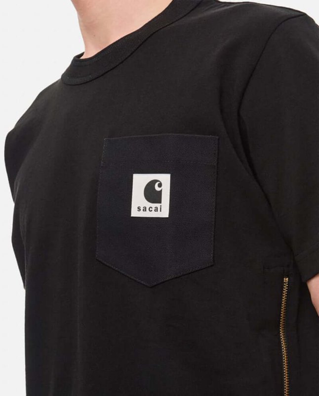 Sacai x Carhartt WIP 卡哈特聯名口袋短袖T恤 - VANASH