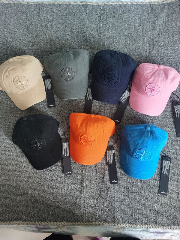 STONE ISLAND 石頭島十字徽章棒球帽 - VANASH