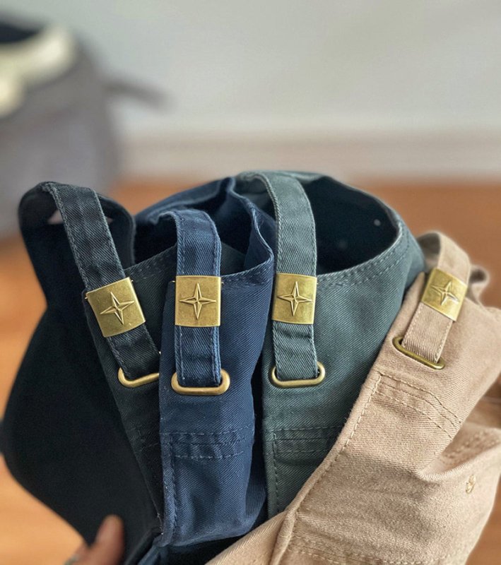 STONE ISLAND 石頭島十字徽章棒球帽 - VANASH
