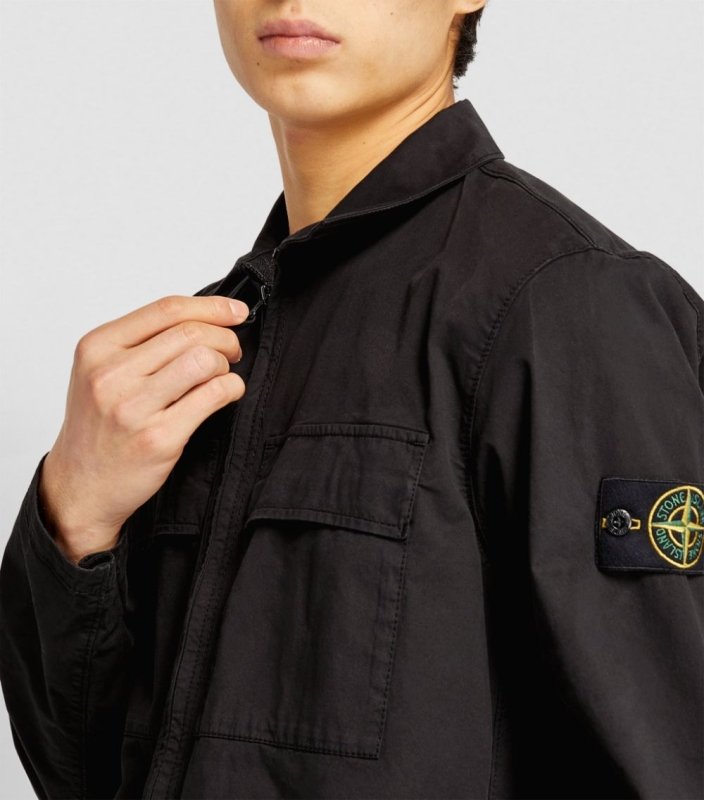 STONE ISLAND 石頭島口袋拉鍊夾克 - VANASH