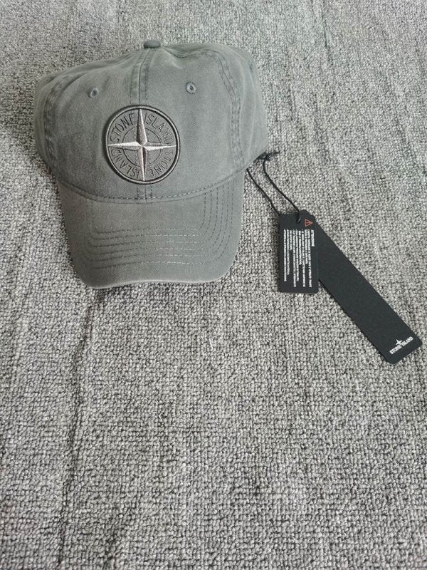 STONE ISLAND 石頭島十字徽章棒球帽 - VANASH