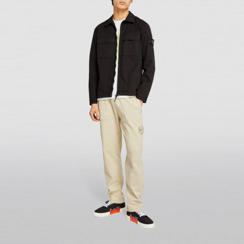 STONE ISLAND 石頭島口袋拉鍊夾克 - VANASH