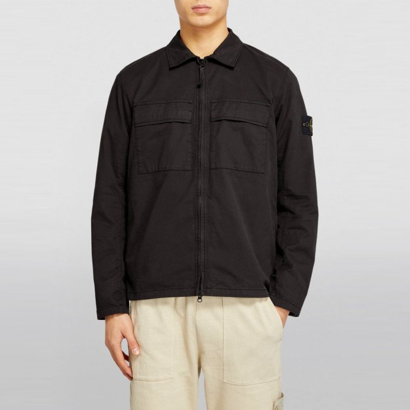 STONE ISLAND 石頭島口袋拉鍊夾克 - VANASH