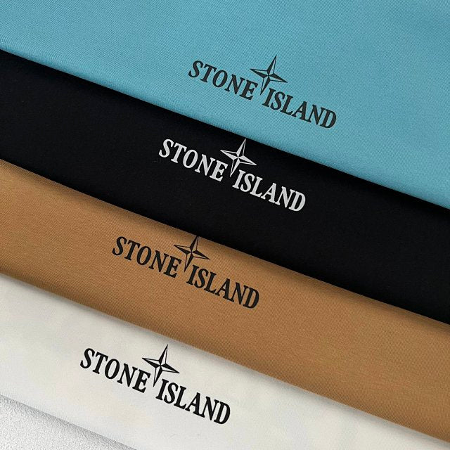 STONE ISLAND 石頭島LOGO印花短袖T恤 - VANASH