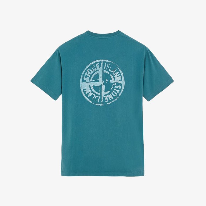 STONE ISLAND 石頭島LOGO印花短袖T恤 - VANASH