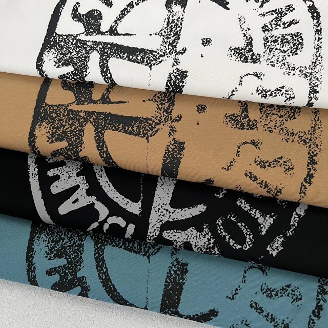 STONE ISLAND 石頭島LOGO印花短袖T恤 - VANASH