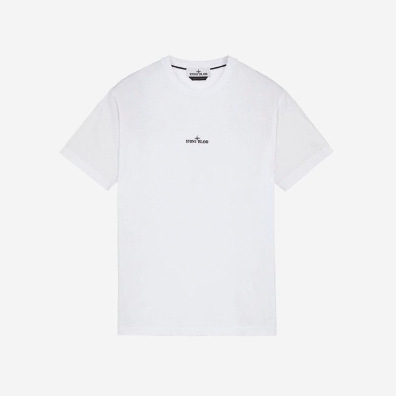 STONE ISLAND 石頭島LOGO印花短袖T恤 - VANASH