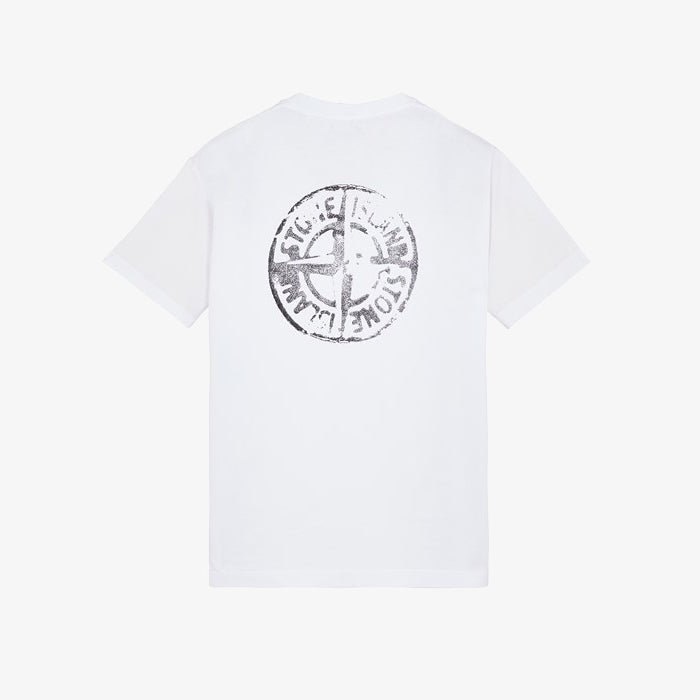 STONE ISLAND 石頭島LOGO印花短袖T恤 - VANASH