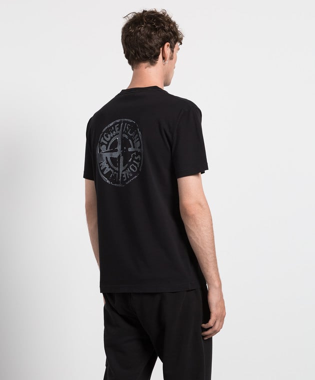 STONE ISLAND 石頭島LOGO印花短袖T恤 - VANASH