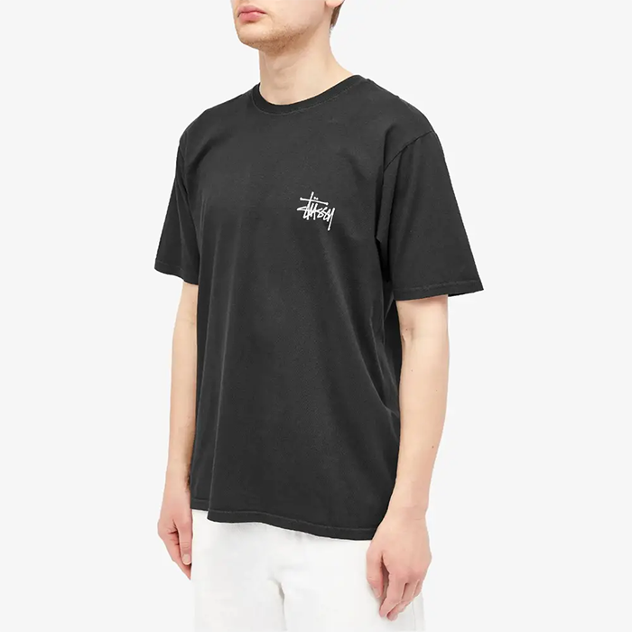 STUSSY 假日系列印花短袖T恤