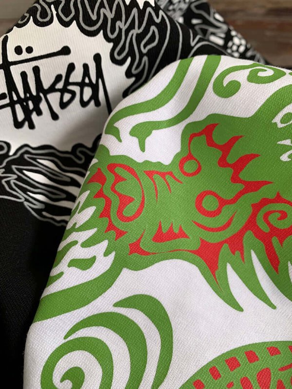- 全新特價 - STUSSY 龍年限定祥龍圖騰短袖T恤(白色) - VANASH