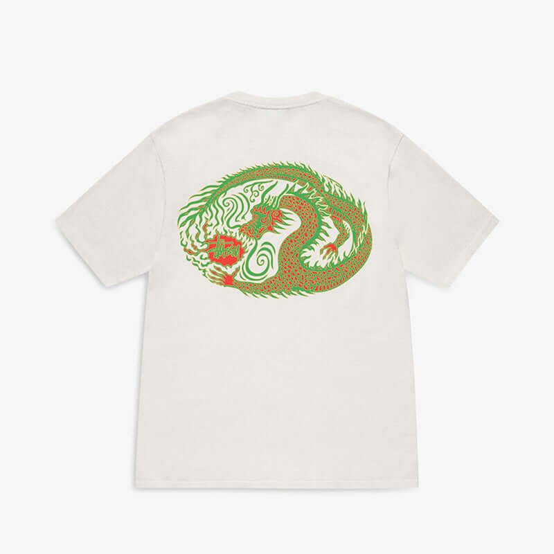 - 全新特價 - STUSSY 龍年限定祥龍圖騰短袖T恤(白色) - VANASH