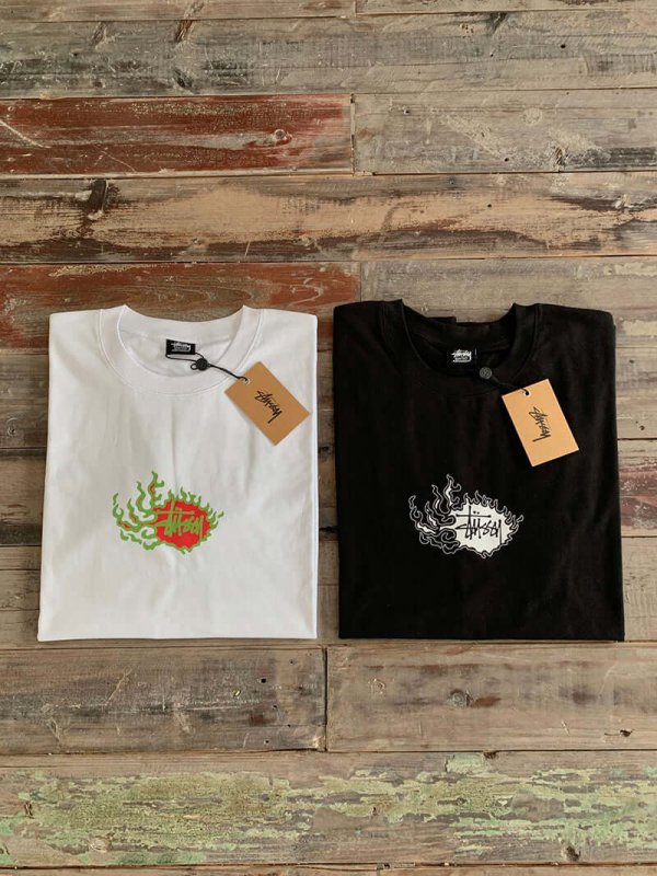 - 全新特價 - STUSSY 龍年限定祥龍圖騰短袖T恤(白色) - VANASH