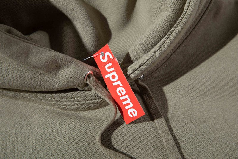- 全新特價 - SUPREME 直排LOGO刷毛連帽上衣(藍L) - VANASH